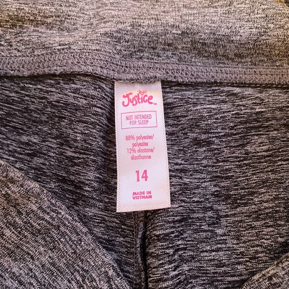 Justice grey capri tights! - Picture 2 of 3